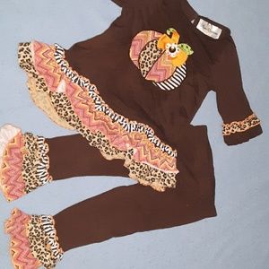 Thanksgiving pumpkin outfit